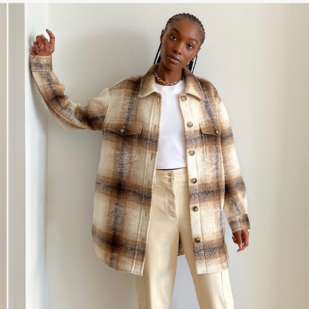 Aritzia Ganna Jacket - Plaid